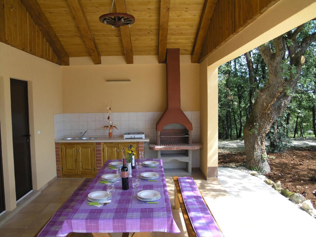 Villa Fragola - Holiday House With Large Garden Tinjan Exterior photo